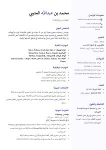 سيرة ذاتية وظيفية جاهزة للتعديل نماذج سيرة ذاتية وظيفية مجانية Word